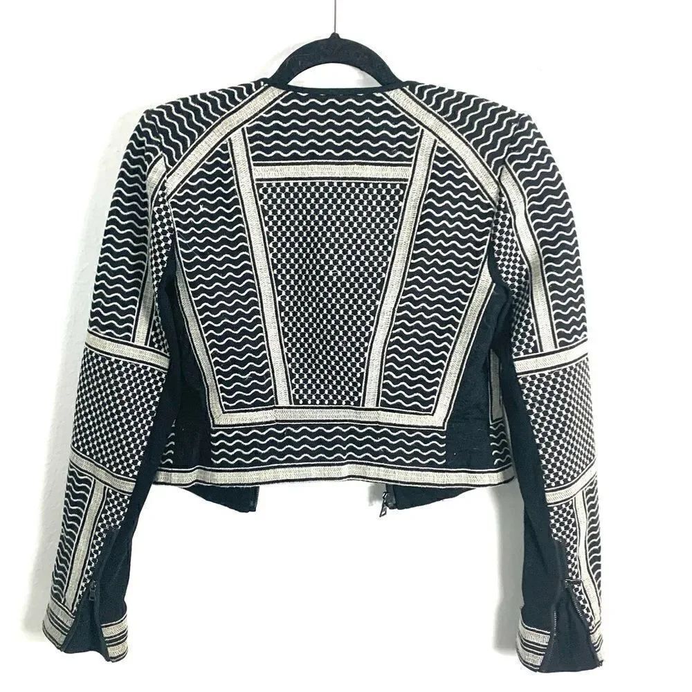 BCBG Aztec Psychadelic Open Jacket - Picture 5 of 11